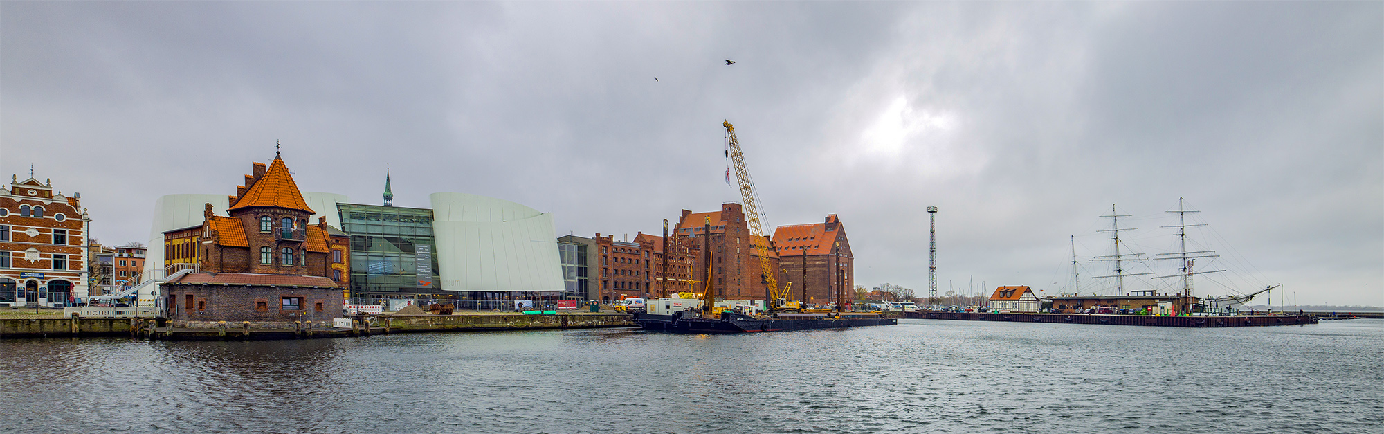Hafenbau im Stralsunder Nordhafen